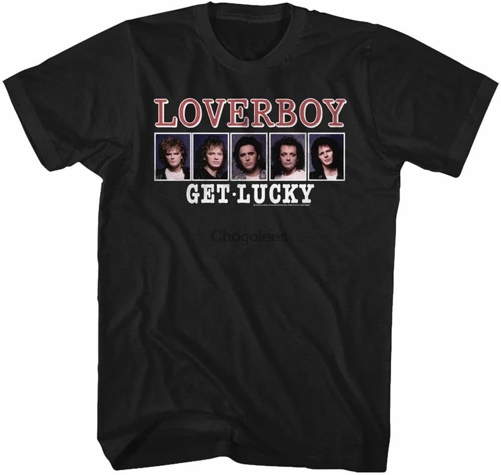 Loverboy G Adult T Shirt S чёрный