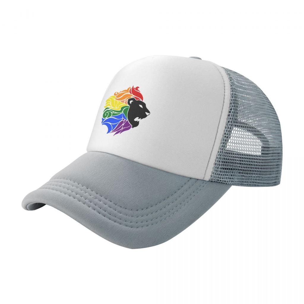 Rainbow flag lion Baseball Cap Horse Hat Beach Fishing cap Hats Man Womens