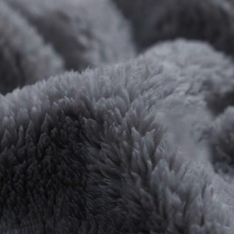 Men's Loose Flannel Loungewear Set, Comfortable