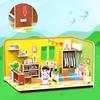 Handmade Handmade Puzzle DIY Room Paper Paper Puzzle Toys Cartoon 3D Puzzle  Kindergarten Gift
