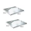 304 Stainless Steel Cutting Board Food Grade Chopping Boards Heavy Duty Kitchen Boards Anti-Slip Mat for Meat Vegetables Bread
