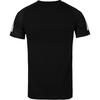 Adidas Neo Lifestyle Casual Series Round Neck Comfortable Pullover Raglan Sleeve Striped Short Sleeve T-Shirt Men T-Shirts Black CV6938