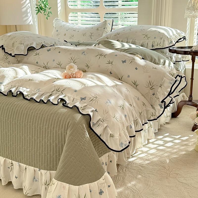 Lilang Double-Layer Bedspread Four-Piece Set