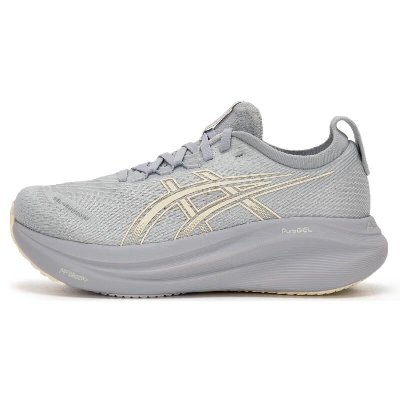 (WMNS) ASICS Gel-Nimbus 27  Piedmont Grey Cream  Women s 1012B753-021 EU 38