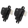 2PCS Rear Door Window Switch Left Right Impact Proof 25411 1KL5 for Tiida Altima Sylphy Qashqai