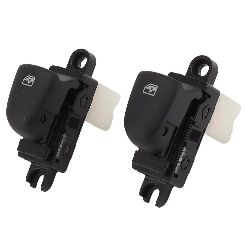 2PCS Rear Door Window Switch Left Right Impact Proof 25411 1KL5 for Tiida Altima Sylphy Qashqai