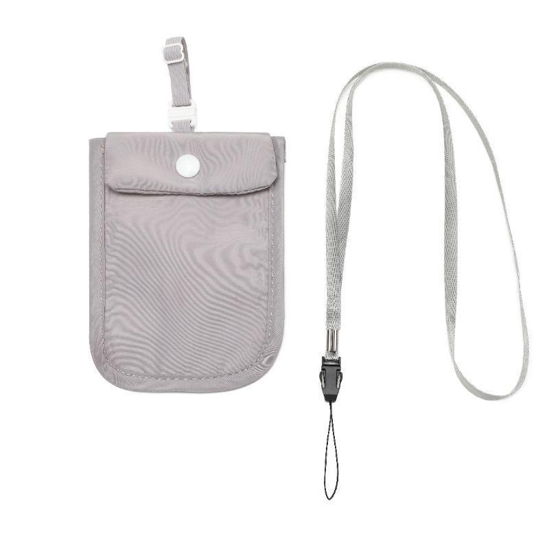 

Nylon Slim-Fit Women s Hidden Travel Underwear Coin & Card Holder серый