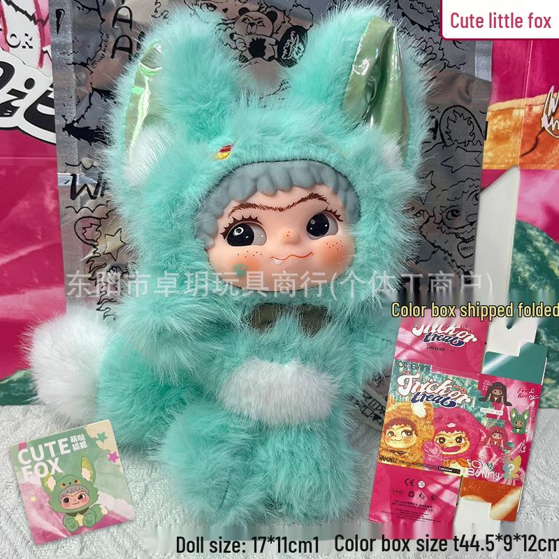 

Озорной дневник: Wakuku Fox & Rabbit Второе поколение Плюшевая фигурка-сюрприз