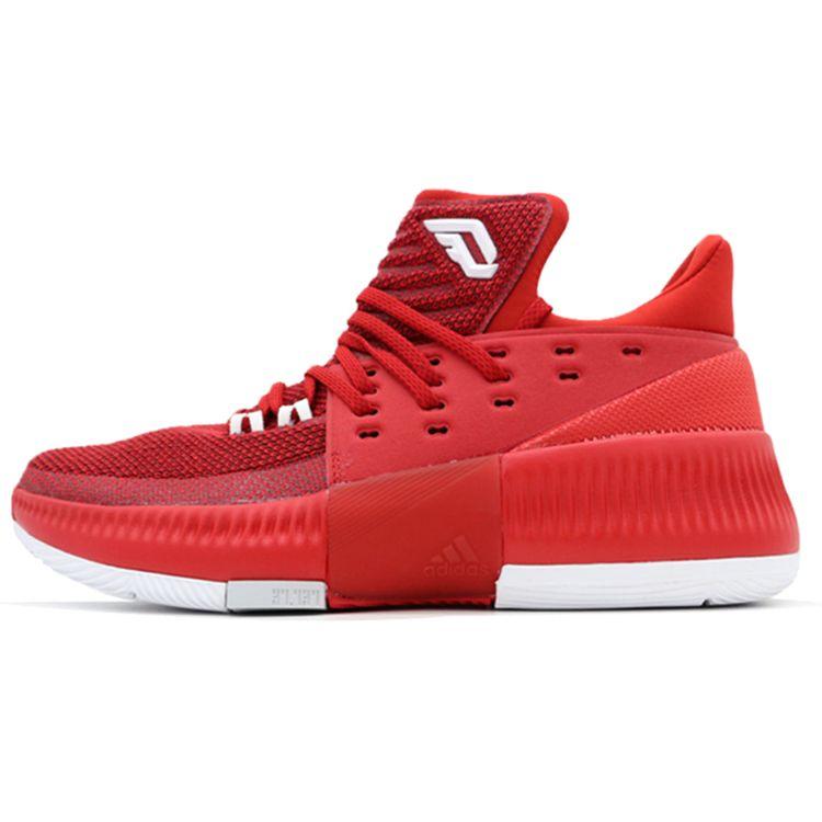 

Adidas Dame 3 Power Red Мужские кроссовки Running White BY3192