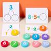 Colorful Digital Operation Card Addition and Subtraction Cognition Cards  Brain-Stimulating Toys