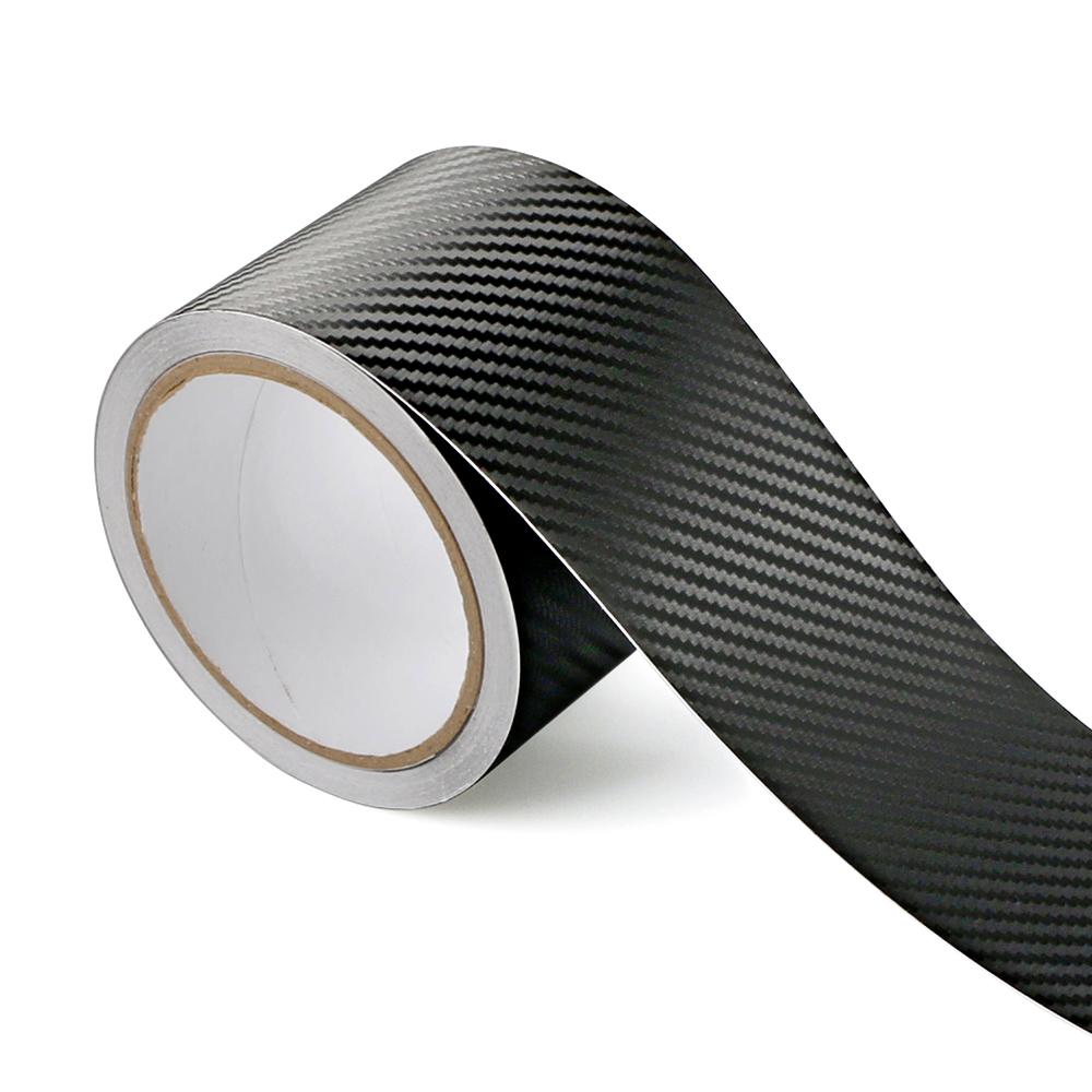 3D Carbon Fiber Vinyl Car Wrap Sheet Stickers DIY Paste Strip Rolls Auto Anti Scratch Protector Tape Waterproof Film Accessories