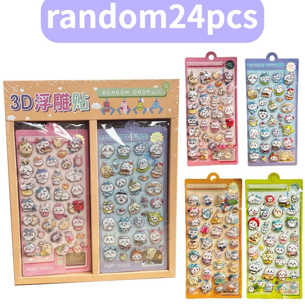 New 2026 stickers 3D DIY Relief Stickers Cartoon Originality Children Fashion Delicate Personality Decorative Stickers