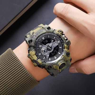 Multifunctional Sports Electronic Watch Male Student Watch Waterproof Luminous Alarm Clock Electronic Watch Male