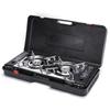 Linpan Outdoor Portable Double Burner Butane Stove