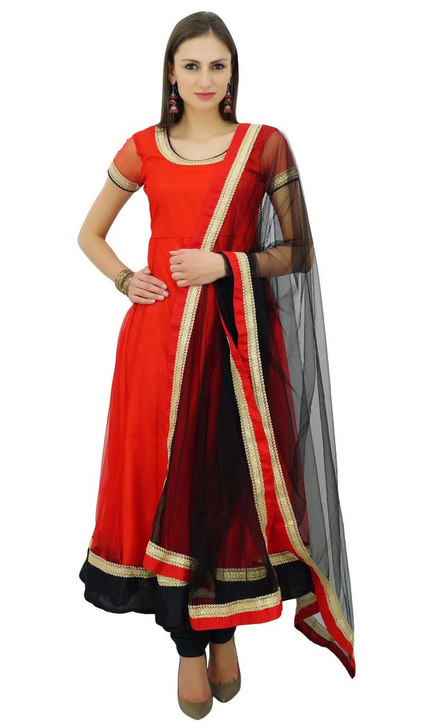 Atasi Women Anarkali Salwaar Suit With Dupatta Custom Clothing - Sizes