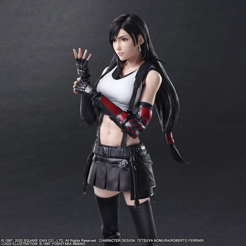 Final Fantasy VII Remake PLAY ARTS Kai Tifa Lockhart PVC Painted Action Figure