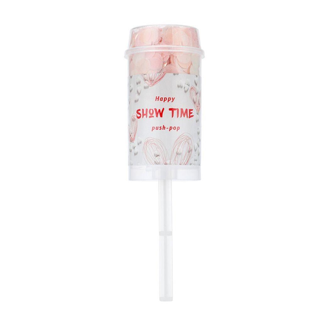 Handheld Anniversary Birthday Colorful For Wedding Party Decortion Supplies Fireworks Tube Confetti Popper