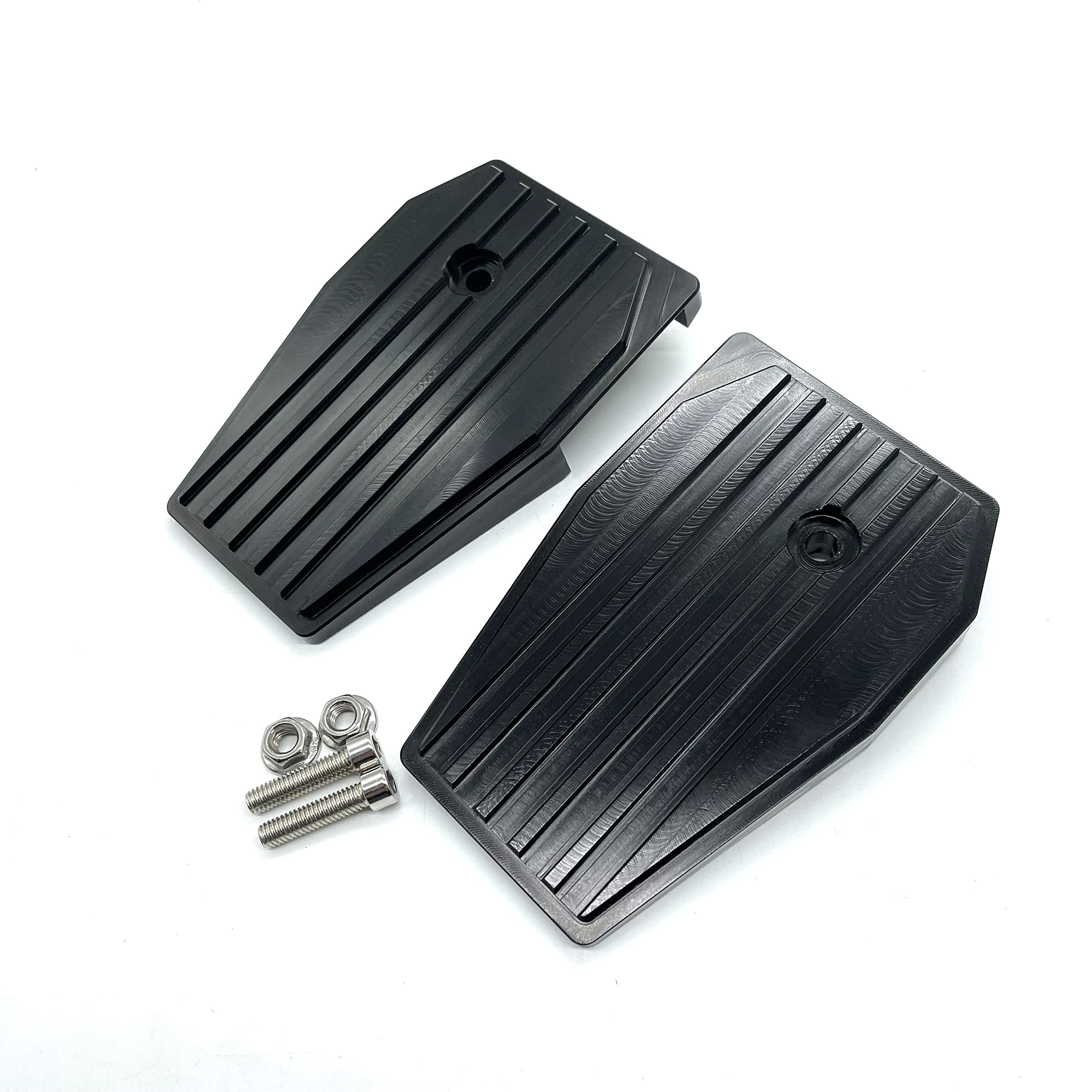 

motokano CNC Aluminum Foot Pegs/Steps for Rebel 250/500 (Black)