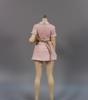 Scale Action Figure Compatible with TBLeague and Other Bodies HAILI TOYS HU9046A1 Family Restaurant Clerk Beautiful Female Pink Uniform Set Body and