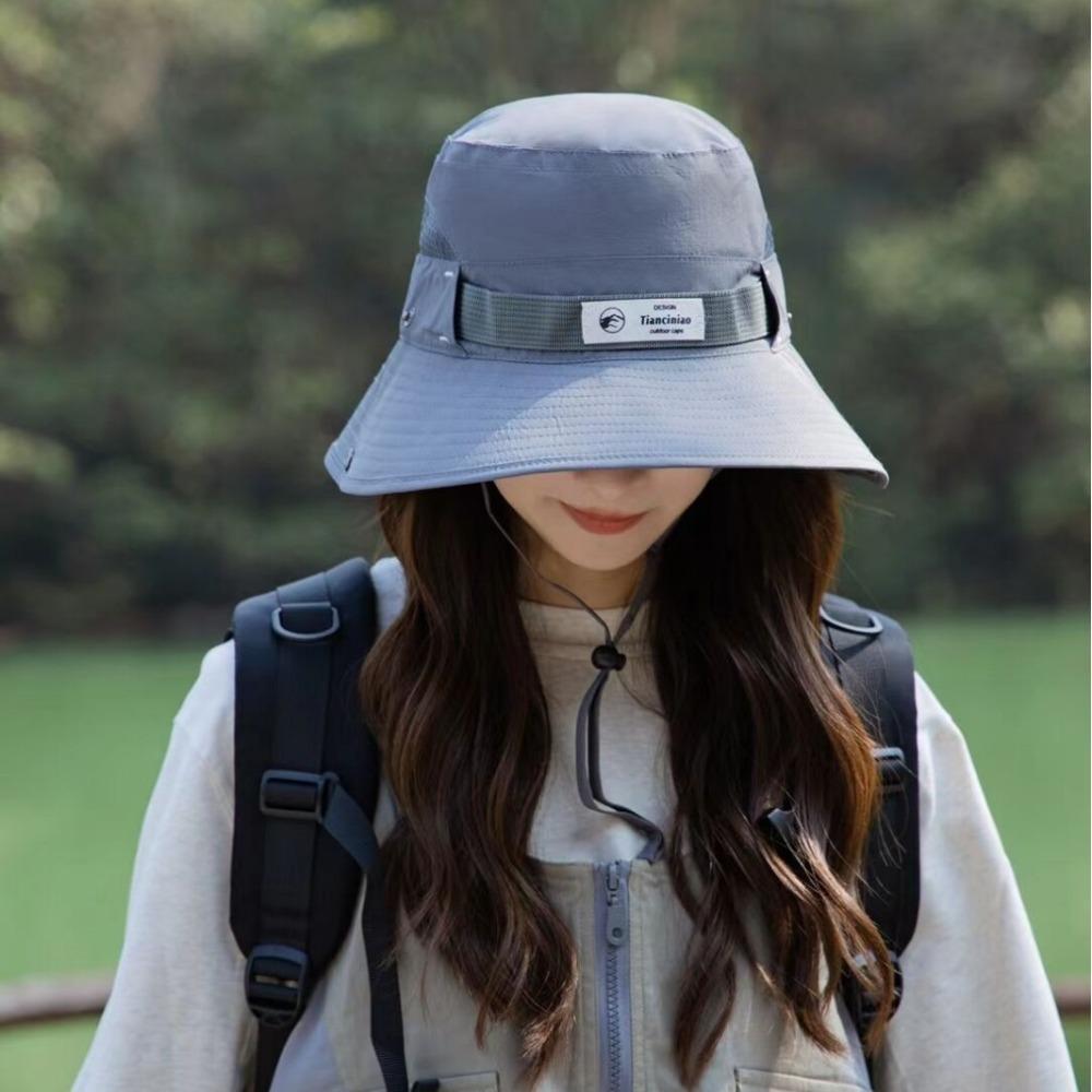 Spring Summer Korean Fashion Outdoor Fisherman Hat - Casual Sun Protection Pot Hat, for Camping Hiking Mountaineering