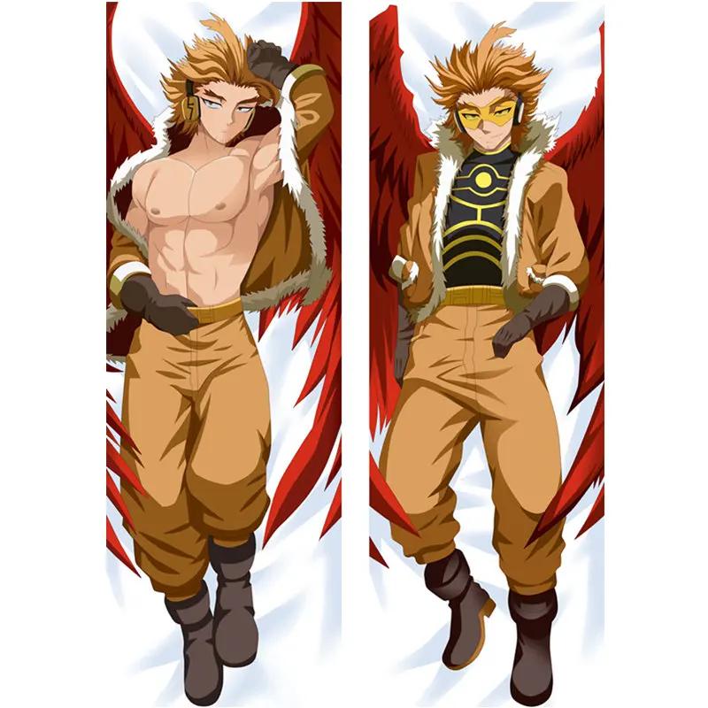 60x180cm Anime My Hero Academia Midoriya Izuku Todoroki Shoto Dakimakura Case Two-sided 3D Print Bed Hugging Body Pillow Covers