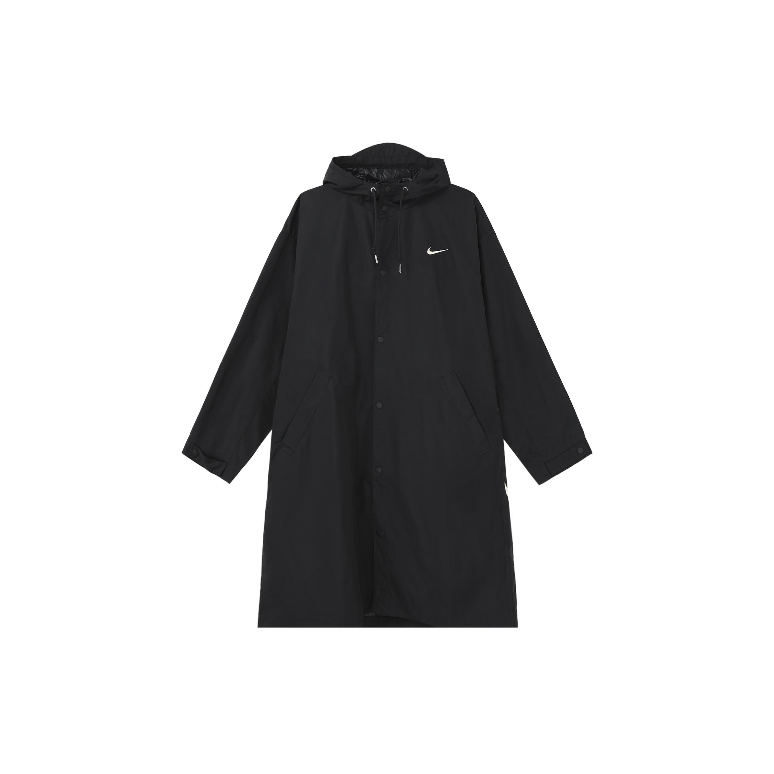 Nike Swoosh Woven Parka Jacket Black Men s FD2870-010 XL
