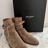 Used SAINT LAURENT Wyatt 30 Jodhpur boots