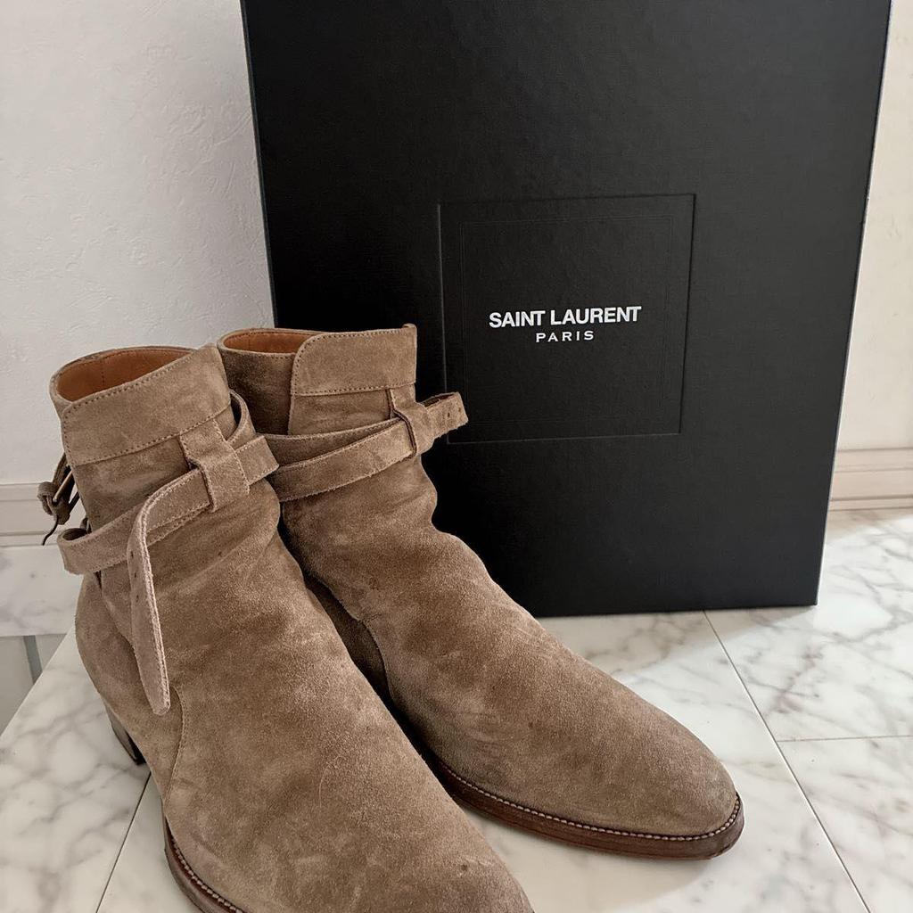 Used SAINT LAURENT Wyatt 30 Jodhpur boots