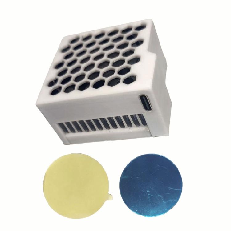 Phone Tablet Cooling Fan Radiator Honeycomb Pattern Low Noise Cooling System Semiconductor Magnetic Heat Sink Portable