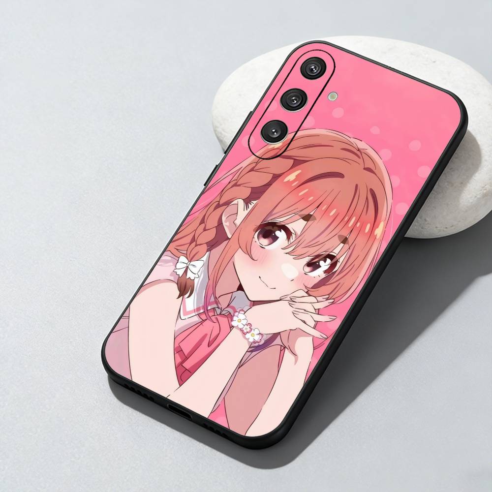 Rental Girlfriend C-Chizuru M-MizuharaS Phone Case For Samsung Galaxy A73,A72,A71,A70,A52,A51 Others Soft Black Cover