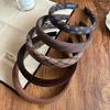 Vintage Brown Padded Headbands For Women Plaid Floral Print Hairbands Knitted Velvet Hair Hoops Plain Head Bands Accessories 1pc