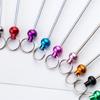 Beadable Keychains Bars Blank Beadable Keychains Bars Metal Keychains Multifunctional Key Fob Blank for Jewelry Making
