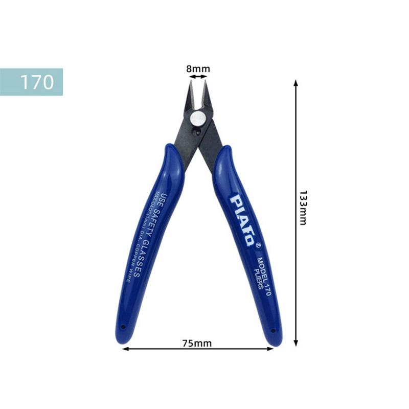 1/3/5pcs 170 Electronic Diagonal Pliers Carbon Steel Pliers Side Cutting Nippers Wire Cutter 3D Printer Parts Hand Tools