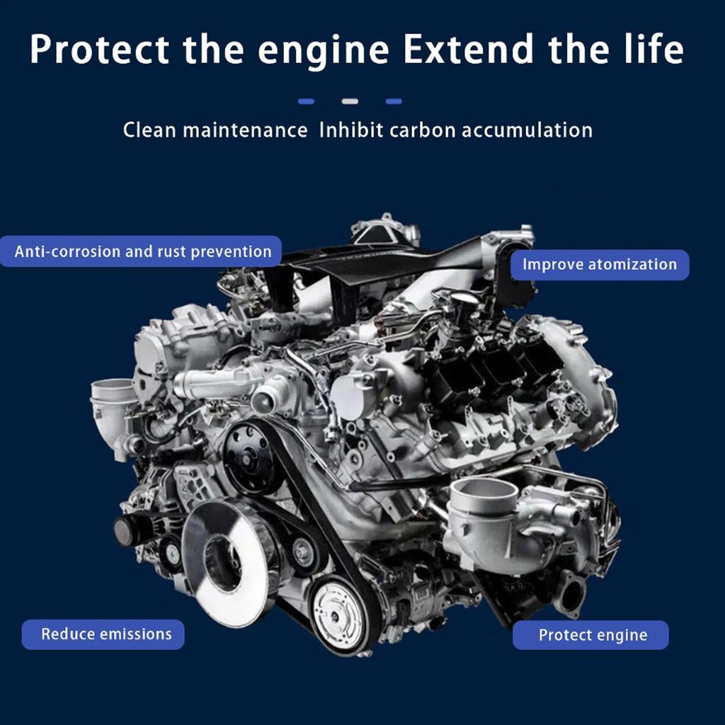 Car Diesel Fuel Additive Auto Diesel Injector Cleaner Diesel Saver Oil Additive Energy Saver Carbon Removal Power Enhancement
