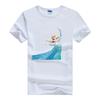 Casual Frozen Anna Aisha Princess Ladies Tops Disney Cartoon Tshirt Women T Shirts Clothing Short Sleeve Oversized Girl Blouses