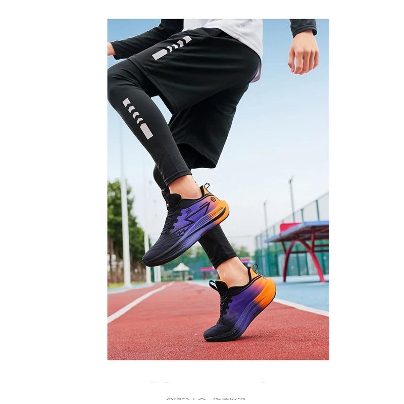 Niskie Buty do Biegania Sznurowane Lekkie Oddychające Sportowe Trampki