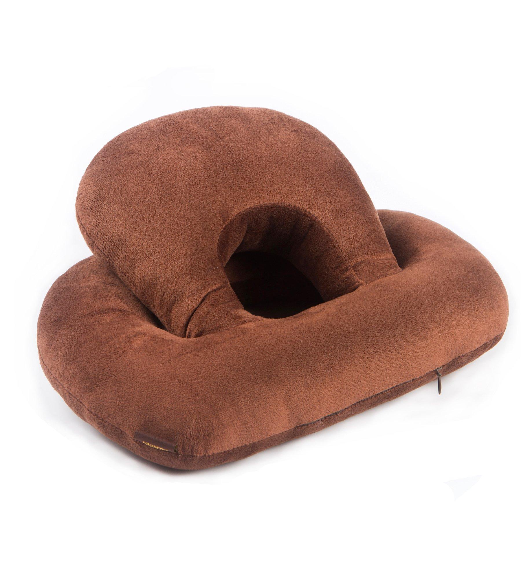 

Multifunctional, Comfortable Sleeping Pillow for Side Sleeping, Face-Down, and Desk Use, Supports Neck, Head, and Shoulders, Breathable Cervical