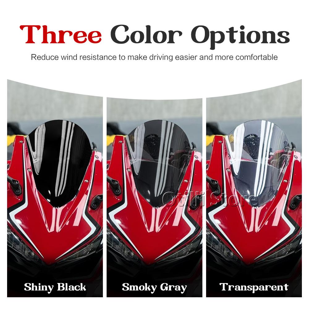 New Wind Deflector For Honda CBR 500 R CBR 500R 400R 2019-2025 CBR400R CBR500R Windshield Spoiler Touring Windscreen Visor Viser