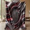 AC Milan Theme blanket Soft Flannel Blanket Plush Throw Blanket Cozy Sofa Bed Blanket for Home Decor