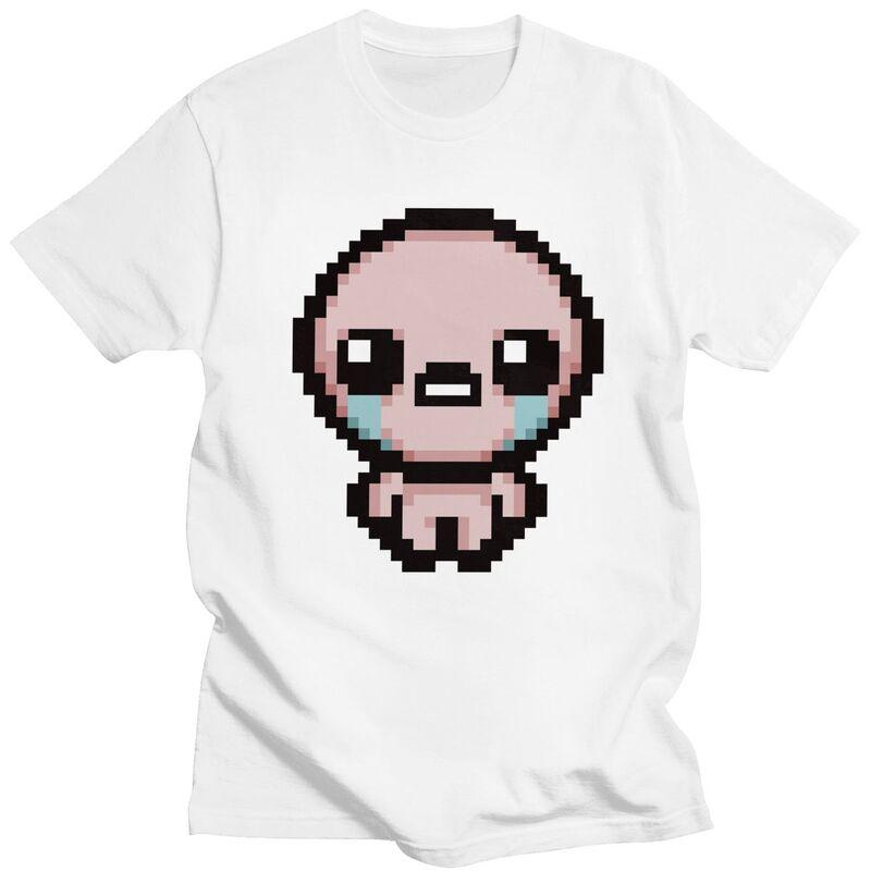Custom Cool The Binding Of Isaac Pixel T Shirt Men Short Sleeves 100 Cotton Tshirt Leisure Tees Streetwear Tshirt