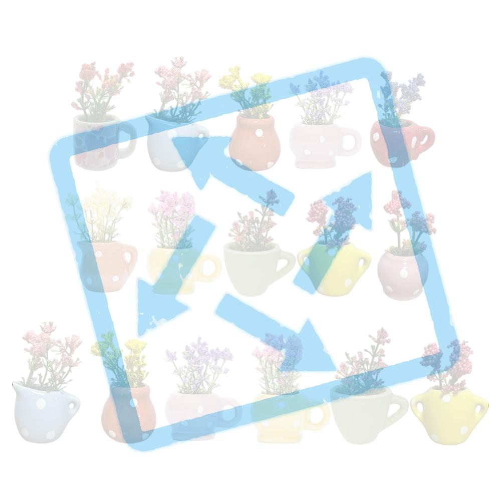 Cute Plant Fridge Magnets Mini Ceramic Vase Fridge Magnets Tiny 3D Plant Vase for Refrigerator Decoration Kitchen Office