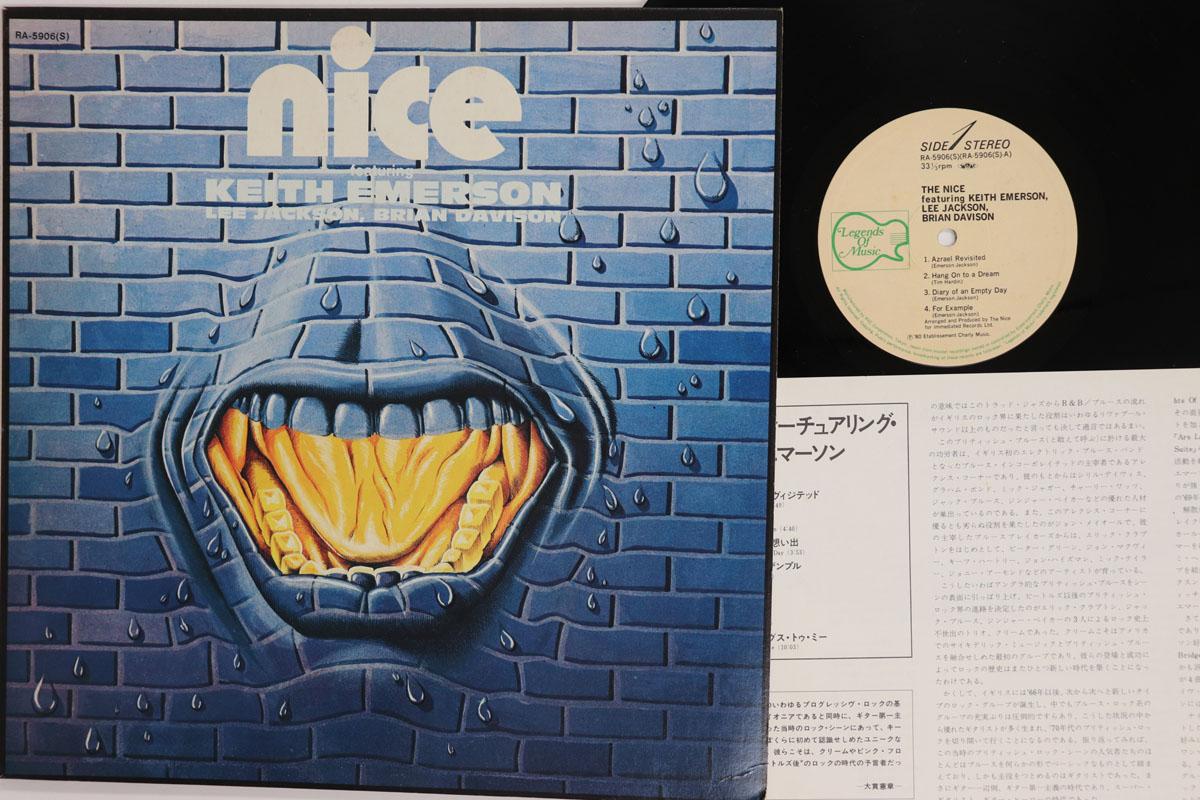

LP Record NICE Nice RA5906 LEGENDS OF MUSI 1980 Japan Rock Used