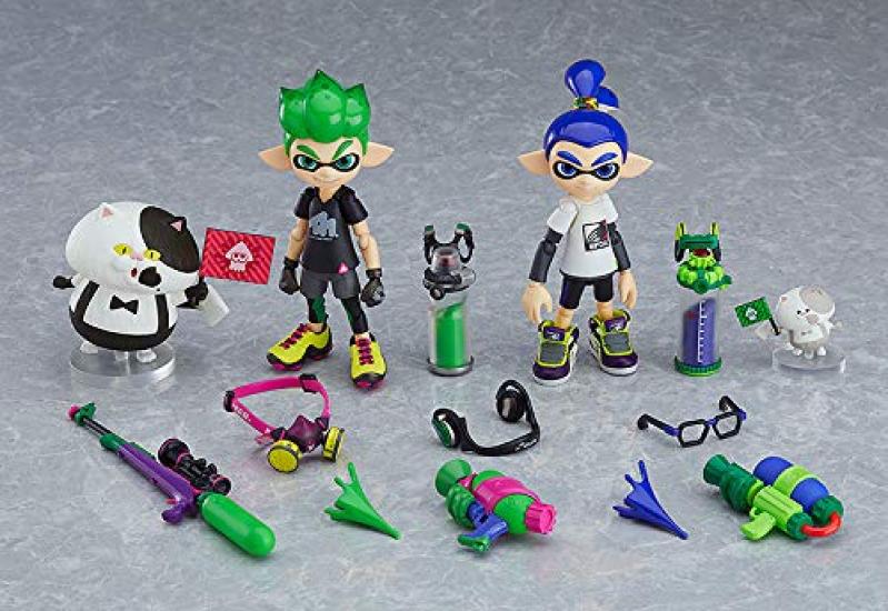 figma 2 Splatoon Boy DX Edition ABS PVC Painted Movable Figure Splatoon/Splatoon Non-Scale &