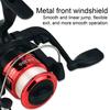 Spinning Reel Metal Spool Fishing Wheel Ergonomic Foldable Design User-Friendly All Purpose Fishing Spinning Reel
