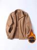 Unisex Polar Fleece Windbreaker Hoodie - Cozy, Thickened Velvet Jacket for Autumn & Winter