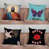 E-Eladio Carrion Sauce Boyz Pillow Case For Home Bedroom Car Office Decoration Living Room Sofa Cushion Cover Suitable
