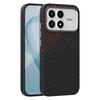 Para Oppo A6 5G (Global) Funda Bloqueo RFID Portatarjetas Textura Tela Vaquera Cubierta Trasera de Cuero con