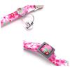 Cat Collar Quick Release Kitten Cats Collars Cute Print Nylon Pet Necklace With Bell Adjustable For Cats Puppy Pink