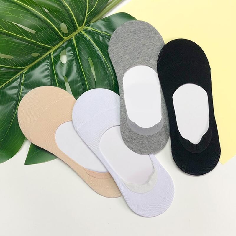06 Men's and Women's Mesh Round Socks 8 Pairs Fake Socks