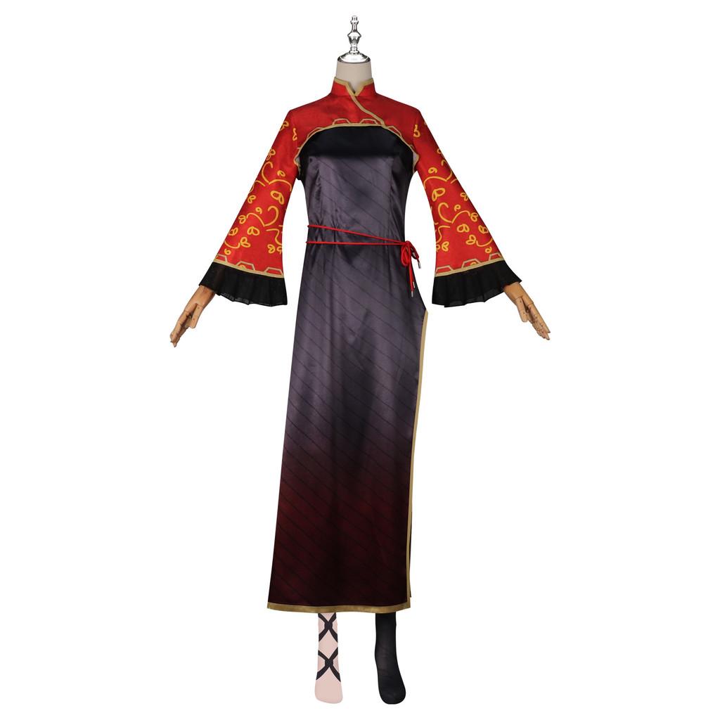 Edge Prison Bus Jia Xichun Cosplay Costume With Wigs For Anime Role Play